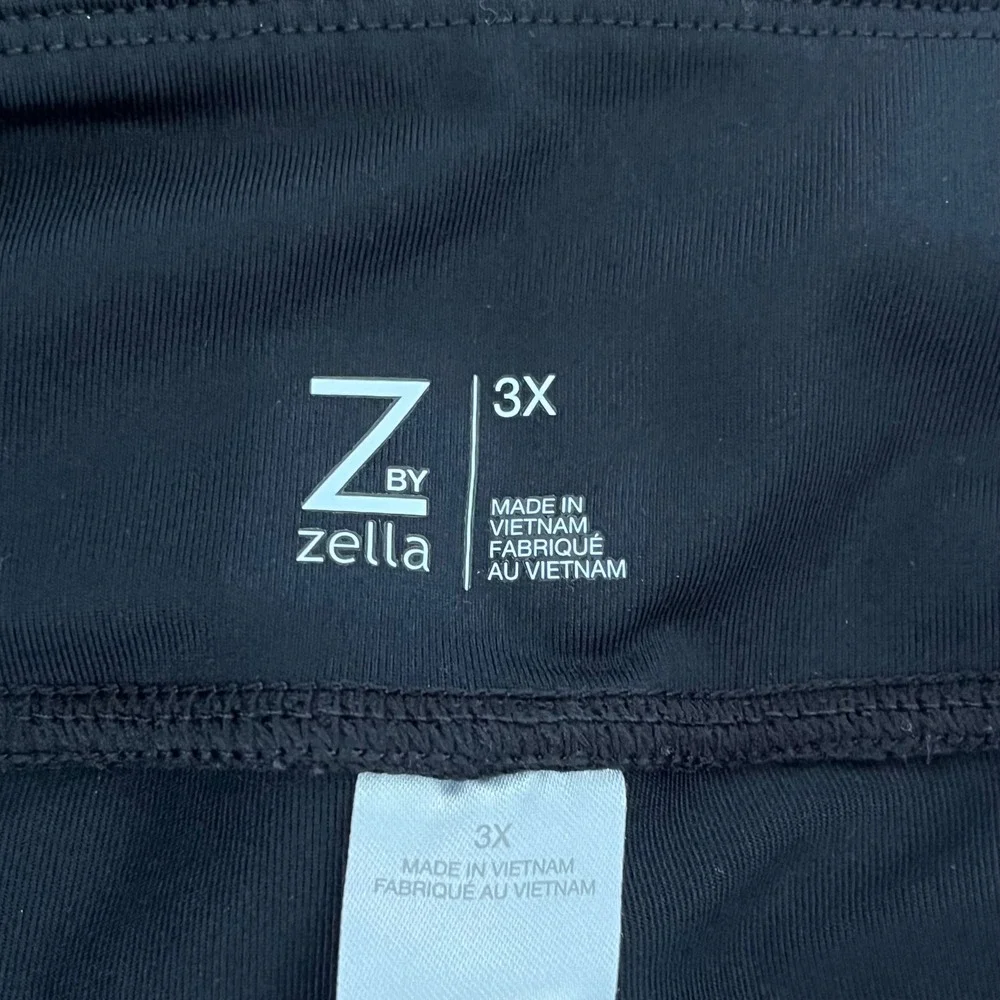 Zella Black‎ Athletic Skort 3X Built In Shorts Active Tennis Golf Skirt
